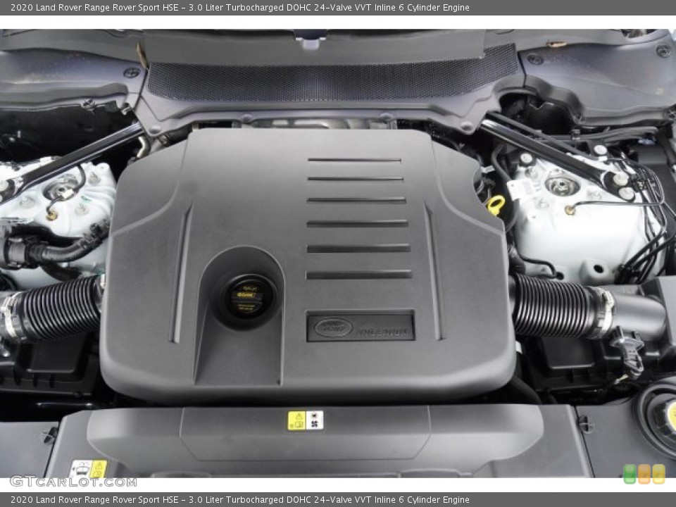 3.0 Liter Turbocharged DOHC 24-Valve VVT Inline 6 Cylinder Engine for the 2020 Land Rover Range Rover Sport #135375818