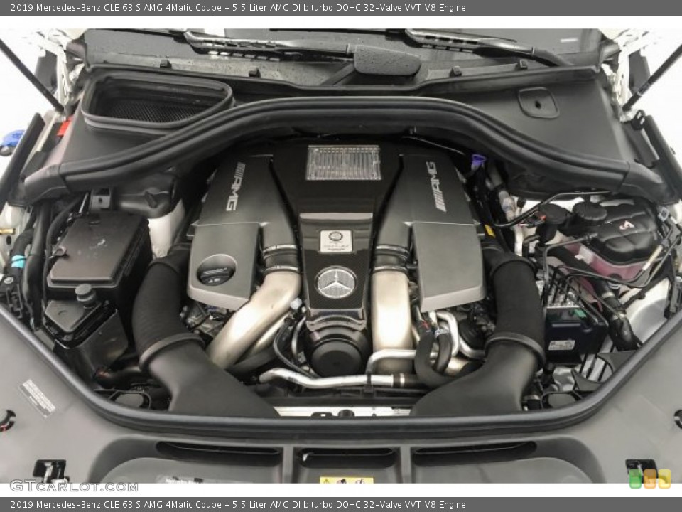 5.5 Liter AMG DI biturbo DOHC 32-Valve VVT V8 Engine for the 2019 Mercedes-Benz GLE #135383453