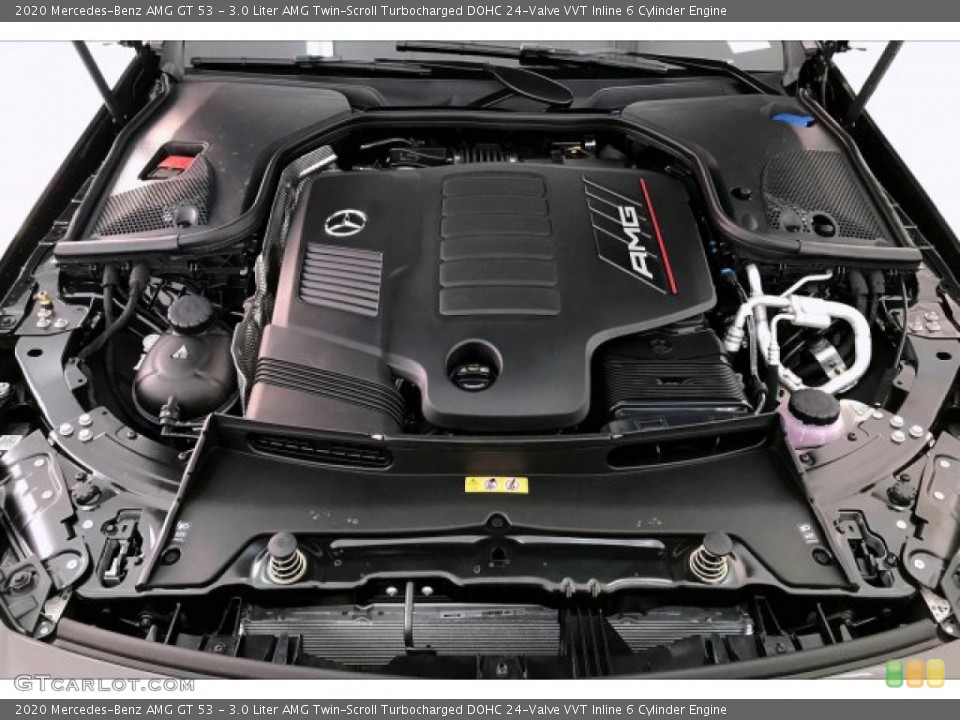 3.0 Liter AMG Twin-Scroll Turbocharged DOHC 24-Valve VVT Inline 6 Cylinder Engine for the 2020 Mercedes-Benz AMG GT #135396716