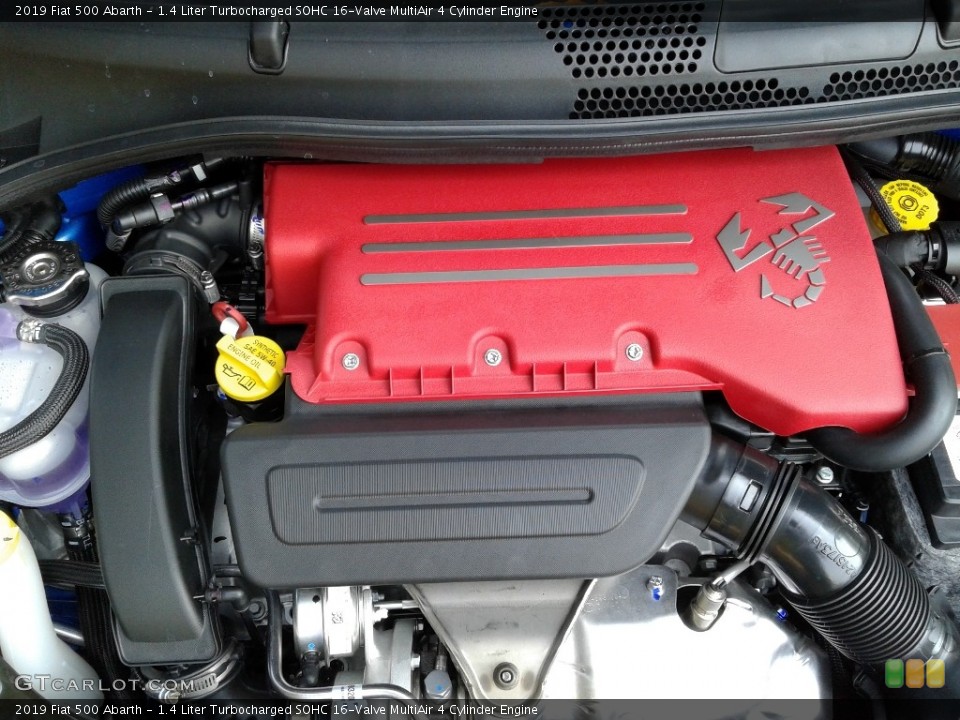 1.4 Liter Turbocharged SOHC 16-Valve MultiAir 4 Cylinder Engine for the 2019 Fiat 500 #135446662