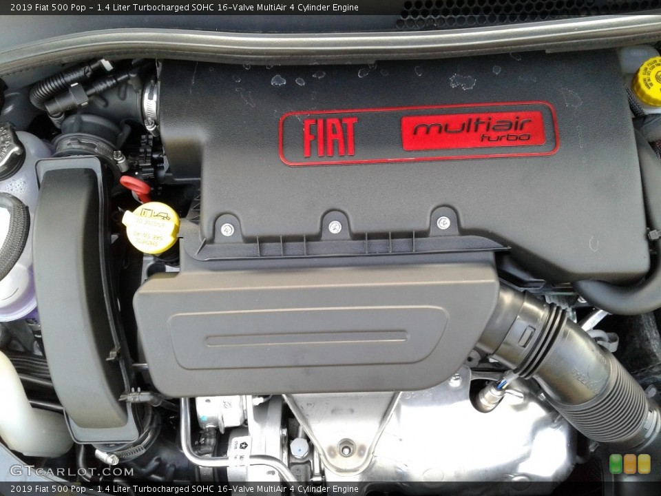 1.4 Liter Turbocharged SOHC 16-Valve MultiAir 4 Cylinder Engine for the 2019 Fiat 500 #135447160