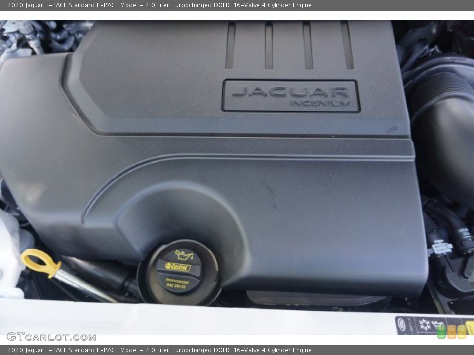 2.0 Liter Turbocharged DOHC 16-Valve 4 Cylinder 2020 Jaguar E-PACE Engine