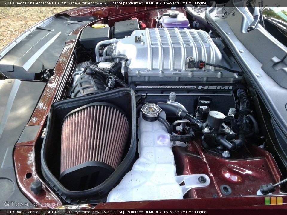 6.2 Liter Supercharged HEMI OHV 16-Valve VVT V8 Engine for the 2019 Dodge Challenger #135499624