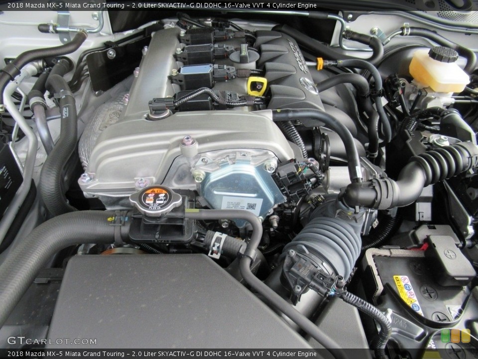 2.0 Liter SKYACTIV-G DI DOHC 16-Valve VVT 4 Cylinder Engine for the 2018 Mazda MX-5 Miata #135523709