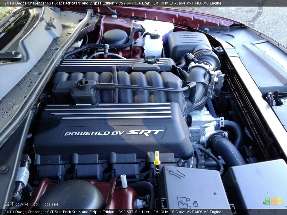 392 SRT 6.4 Liter HEMI OHV 16-Valve VVT MDS V8 Engine for the 2019 Dodge Challenger #135627902