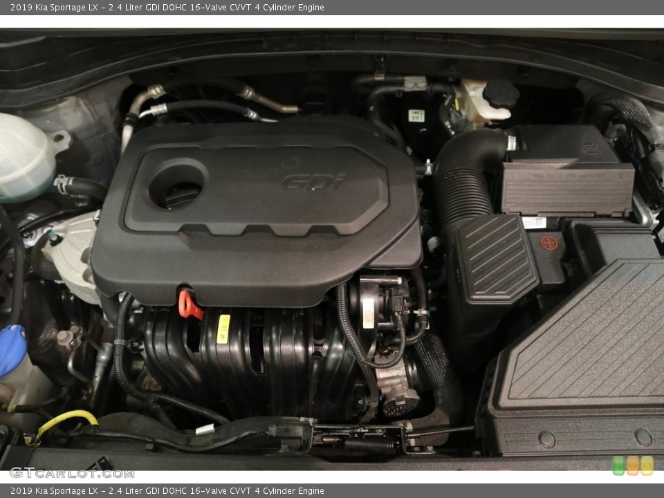 2.4 Liter GDI DOHC 16-Valve CVVT 4 Cylinder 2019 Kia Sportage Engine