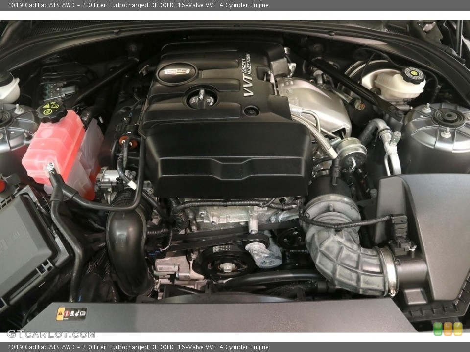2.0 Liter Turbocharged DI DOHC 16-Valve VVT 4 Cylinder 2019 Cadillac ATS Engine