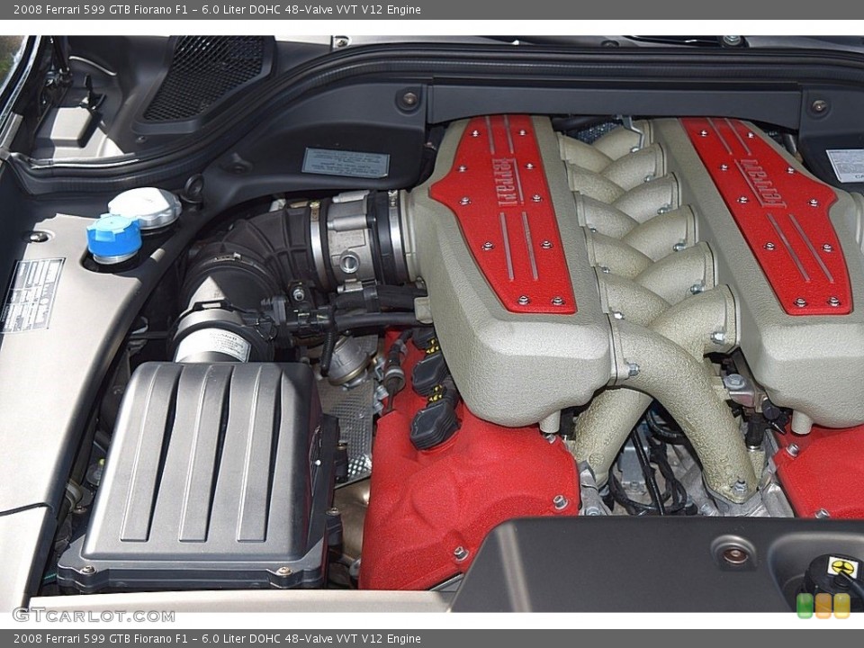 6.0 Liter DOHC 48-Valve VVT V12 Engine for the 2008 Ferrari 599 GTB Fiorano #135672374