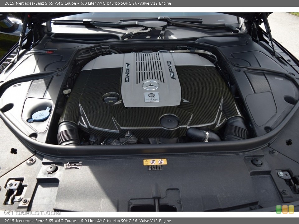 6.0 Liter AMG biturbo SOHC 36-Valve V12 Engine for the 2015 Mercedes-Benz S #135692226