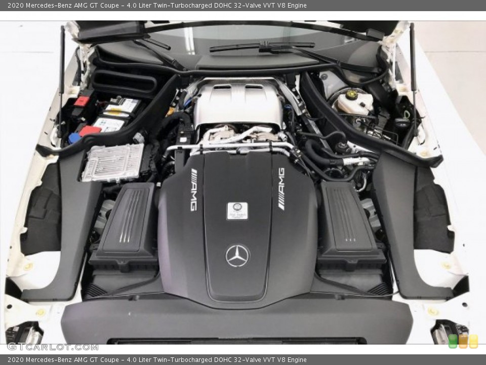 4.0 Liter Twin-Turbocharged DOHC 32-Valve VVT V8 Engine for the 2020 Mercedes-Benz AMG GT #135697731
