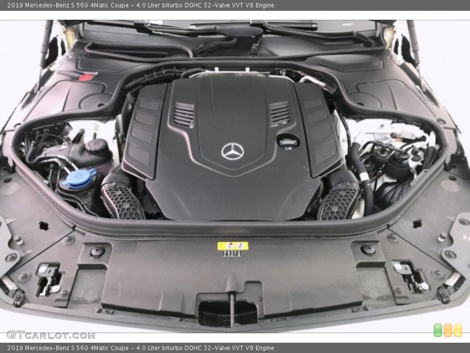 4.0 Liter biturbo DOHC 32-Valve VVT V8 Engine for the 2019 Mercedes-Benz S #135699375