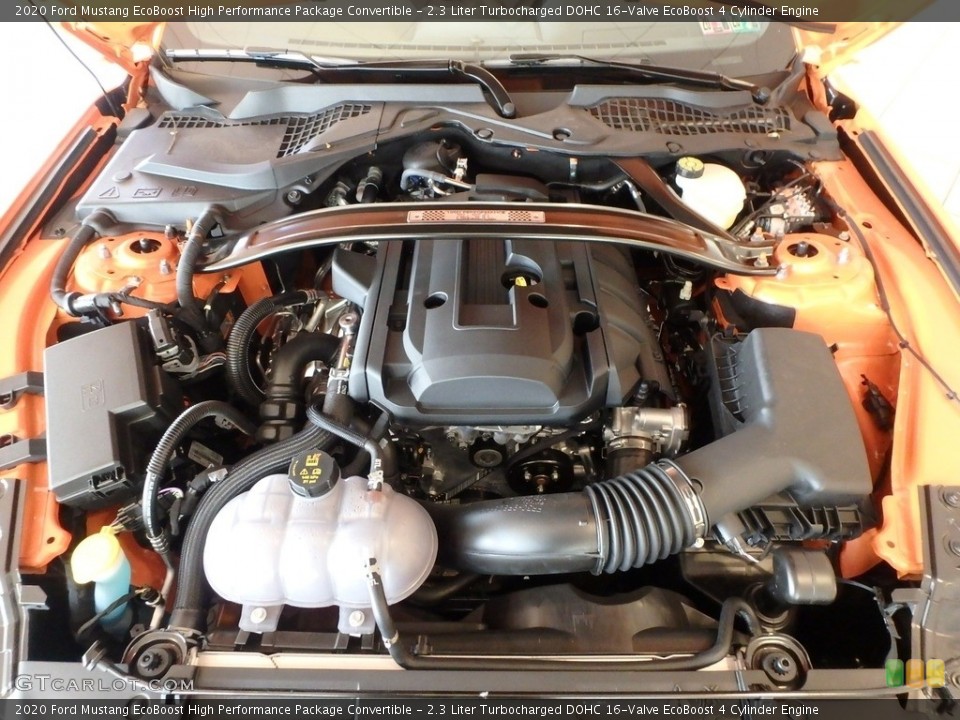 2.3 Liter Turbocharged DOHC 16-Valve EcoBoost 4 Cylinder Engine for the 2020 Ford Mustang #135700263