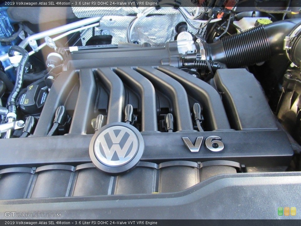 3.6 Liter FSI DOHC 24-Valve VVT VR6 Engine for the 2019 Volkswagen Atlas #135709782