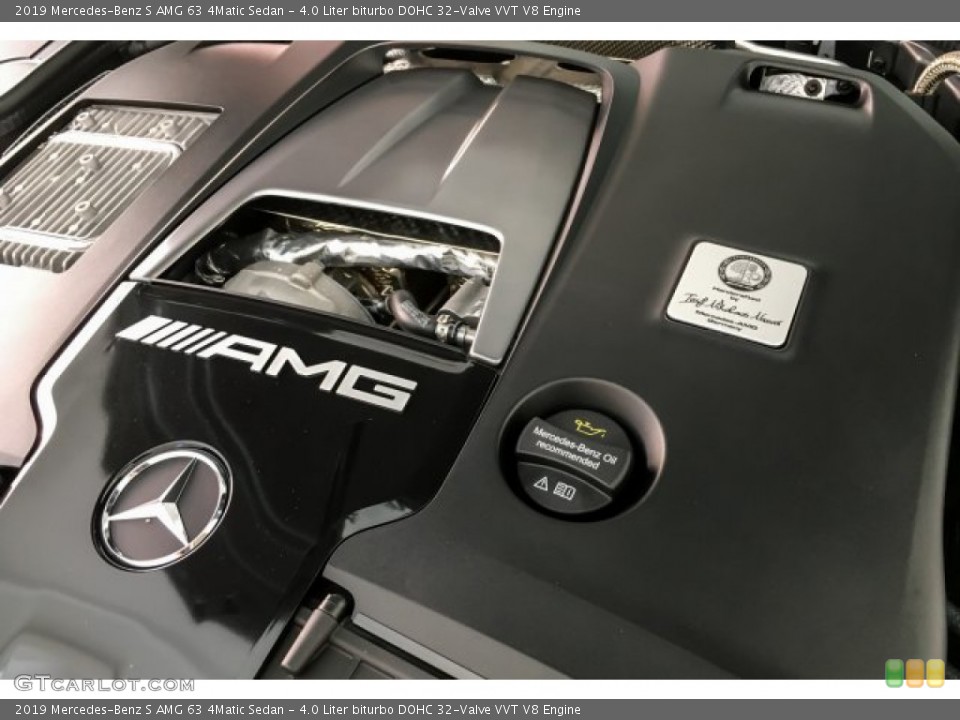 4.0 Liter biturbo DOHC 32-Valve VVT V8 Engine for the 2019 Mercedes-Benz S #135825883