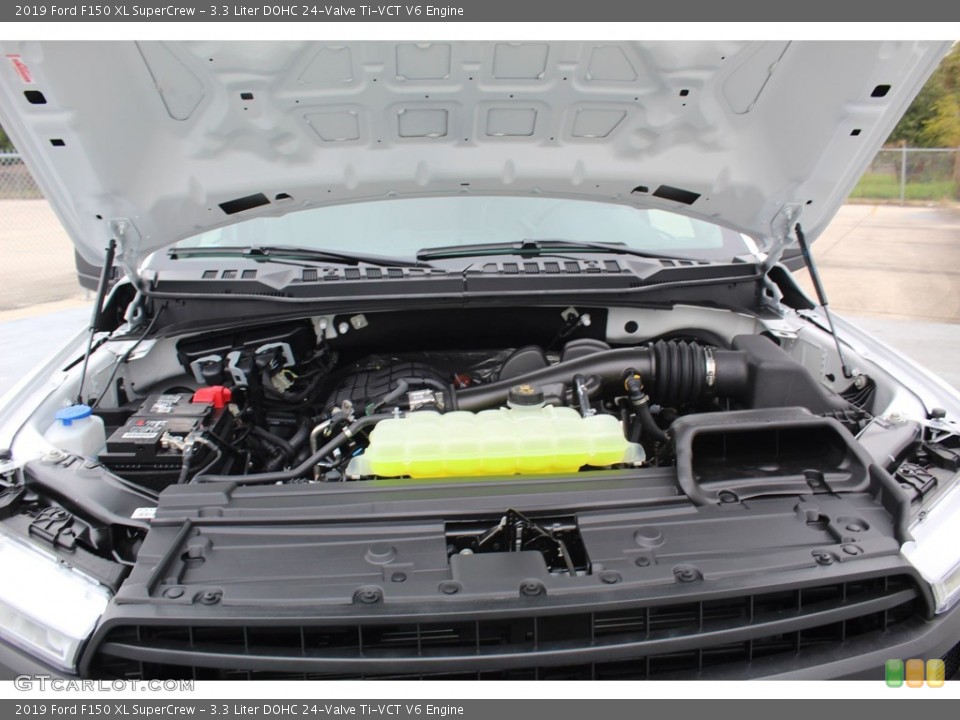 3.3 Liter DOHC 24-Valve Ti-VCT V6 2019 Ford F150 Engine