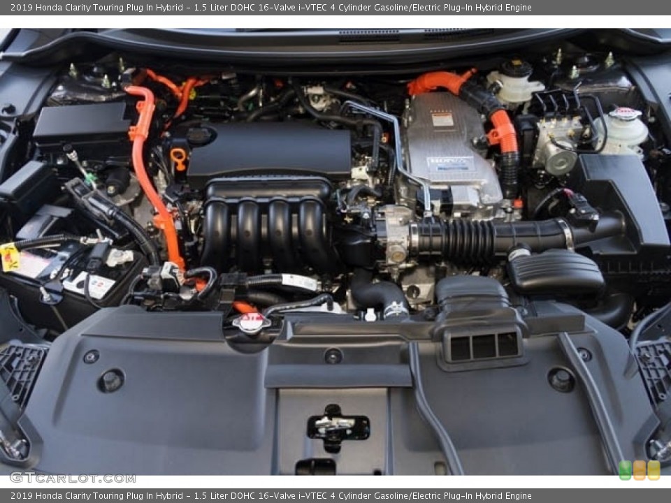 1.5 Liter DOHC 16-Valve i-VTEC 4 Cylinder Gasoline/Electric Plug-In Hybrid Engine for the 2019 Honda Clarity #135894387