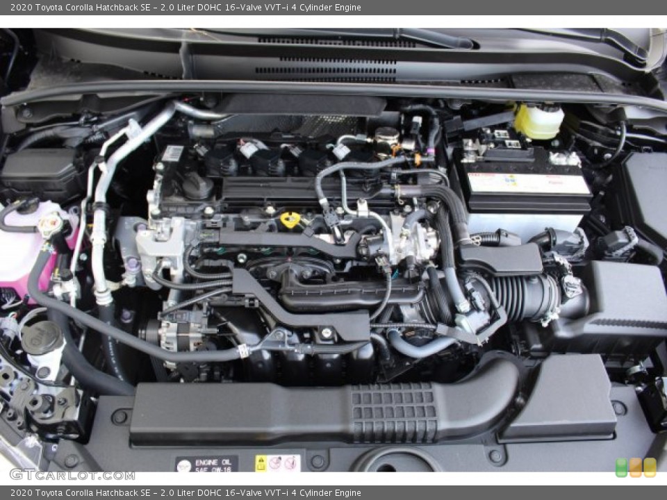 2.0 Liter DOHC 16-Valve VVT-i 4 Cylinder Engine for the 2020 Toyota Corolla Hatchback #135927418
