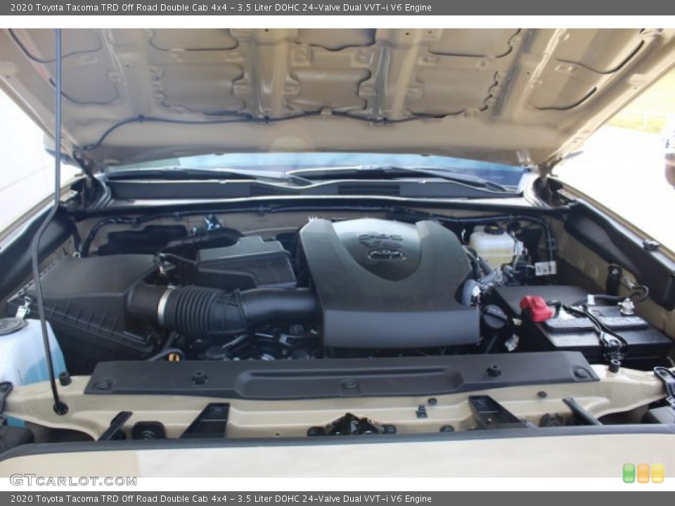 3.5 Liter DOHC 24-Valve Dual VVT-i V6 Engine for the 2020 Toyota Tacoma #135933580