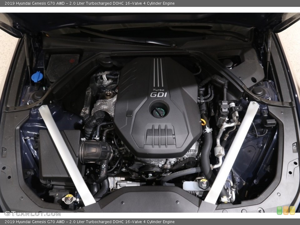 2.0 Liter Turbocharged DOHC 16-Valve 4 Cylinder Engine for the 2019 Hyundai Genesis #135947052