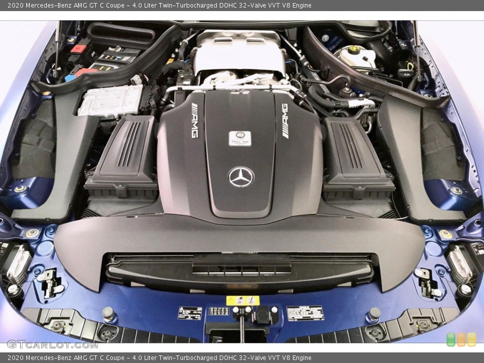 4.0 Liter Twin-Turbocharged DOHC 32-Valve VVT V8 Engine for the 2020 Mercedes-Benz AMG GT #135954477