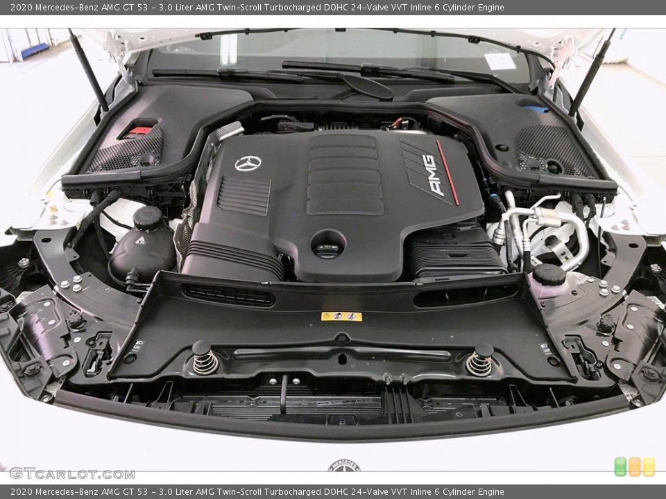 3.0 Liter AMG Twin-Scroll Turbocharged DOHC 24-Valve VVT Inline 6 Cylinder Engine for the 2020 Mercedes-Benz AMG GT #135956178