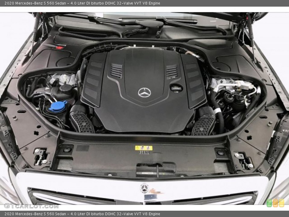 4.0 Liter DI biturbo DOHC 32-Valve VVT V8 Engine for the 2020 Mercedes-Benz S #135961747
