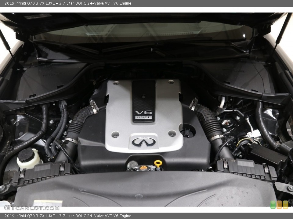 3.7 Liter DOHC 24-Valve VVT V6 2019 Infiniti Q70 Engine