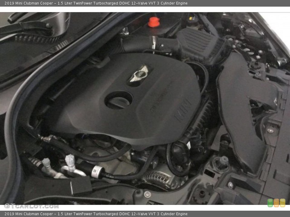 1.5 Liter TwinPower Turbocharged DOHC 12-Valve VVT 3 Cylinder 2019 Mini Clubman Engine