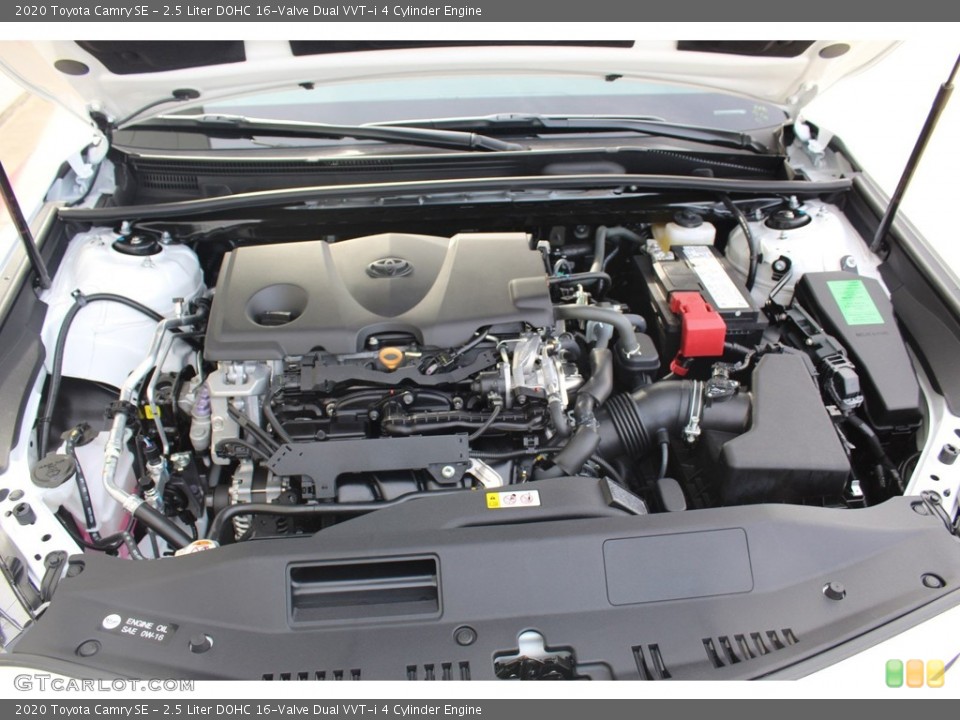 2.5 Liter DOHC 16-Valve Dual VVT-i 4 Cylinder Engine for the 2020 Toyota Camry #136049809