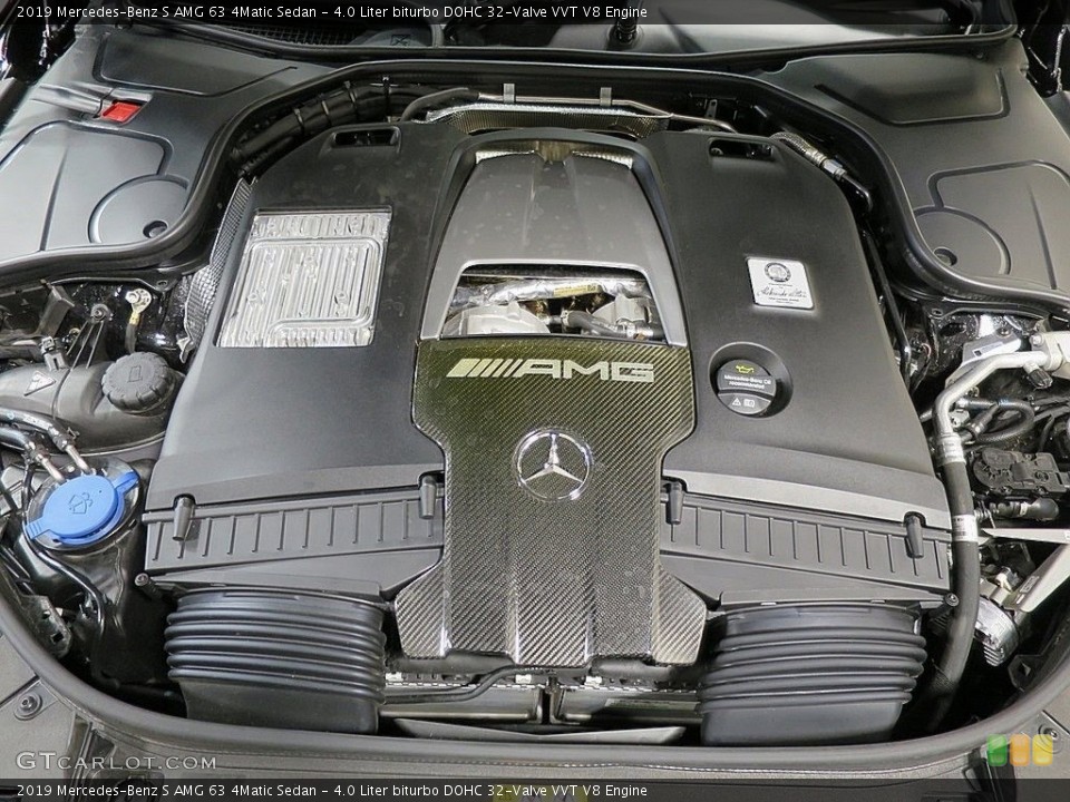 4.0 Liter biturbo DOHC 32-Valve VVT V8 Engine for the 2019 Mercedes-Benz S #136055802
