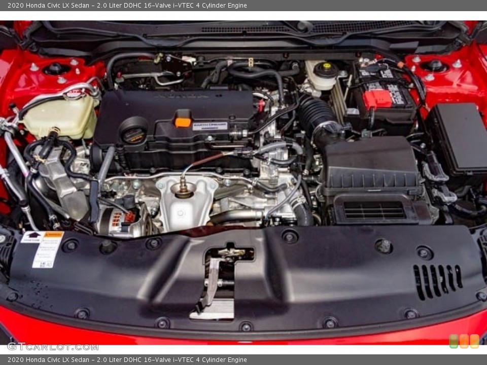 2.0 Liter DOHC 16-Valve i-VTEC 4 Cylinder Engine for the 2020 Honda Civic #136060485