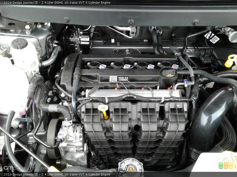 2.4 Liter DOHC 16Valve VVT 4 Cylinder Engine for the 2019 Dodge