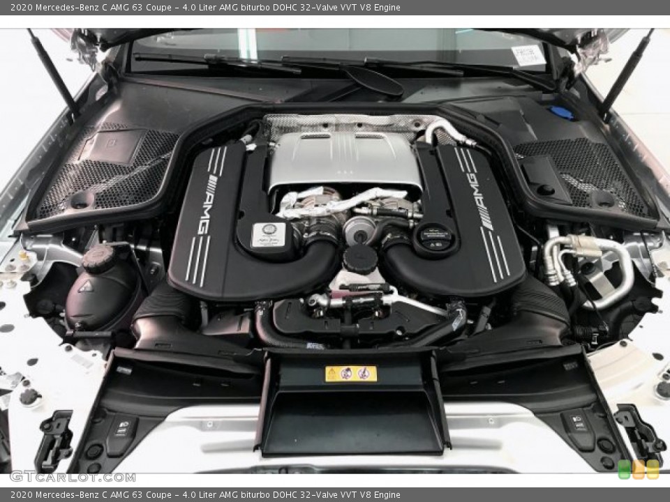 4.0 Liter AMG biturbo DOHC 32-Valve VVT V8 Engine for the 2020 Mercedes-Benz C #136098329
