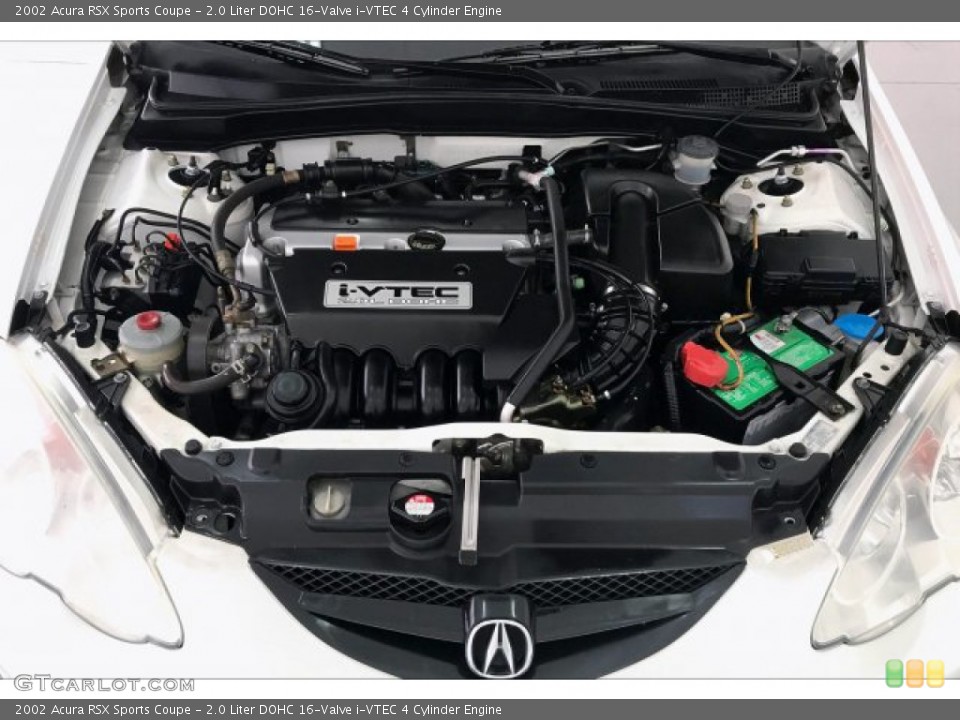 2.0 Liter DOHC 16-Valve i-VTEC 4 Cylinder 2002 Acura RSX Engine
