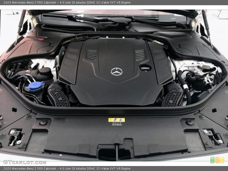 4.0 Liter DI biturbo DOHC 32-Valve VVT V8 Engine for the 2020 Mercedes-Benz S #136132676