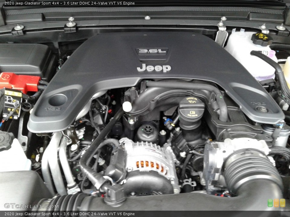 3.6 Liter DOHC 24-Valve VVT V6 Engine for the 2020 Jeep Gladiator #136135898