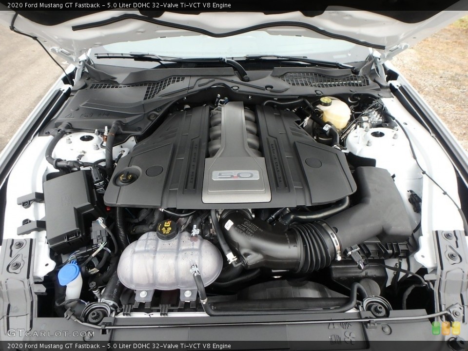 5.0 Liter DOHC 32-Valve Ti-VCT V8 Engine for the 2020 Ford Mustang #136143872