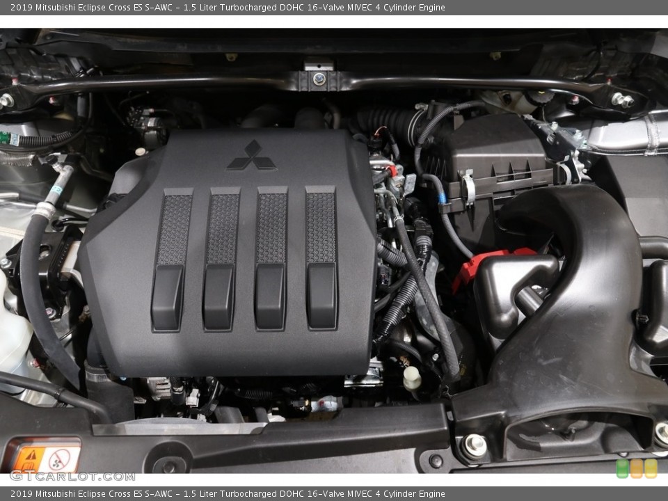 1.5 Liter Turbocharged DOHC 16-Valve MIVEC 4 Cylinder 2019 Mitsubishi Eclipse Cross Engine