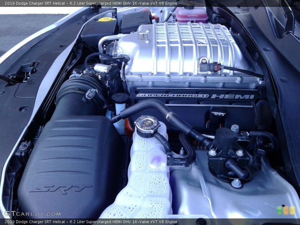 6.2 Liter Supercharged HEMI OHV 16-Valve VVT V8 Engine for the 2019 Dodge Charger #136151385