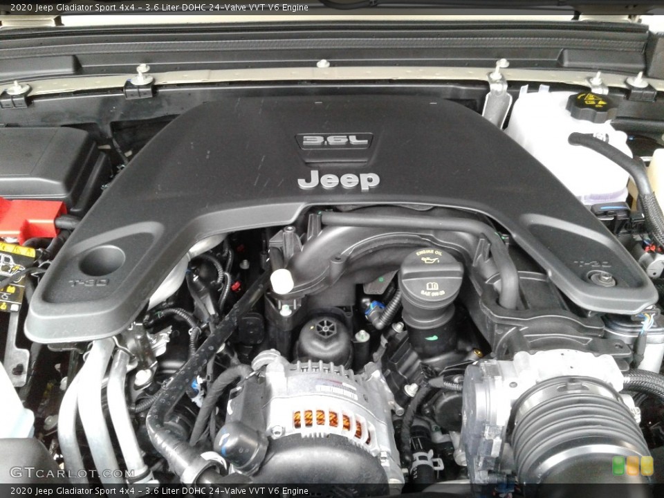 3.6 Liter DOHC 24-Valve VVT V6 Engine for the 2020 Jeep Gladiator #136182349