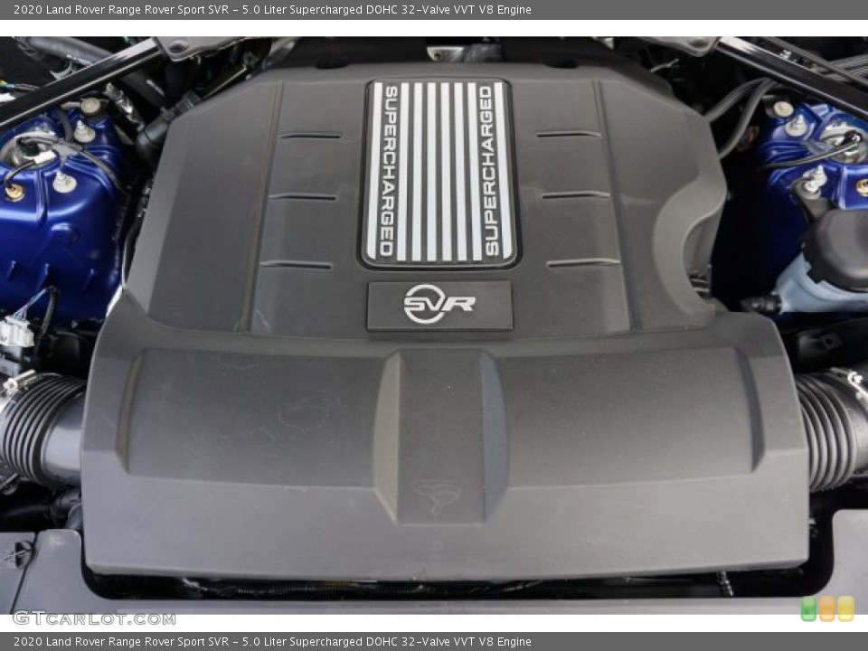 5.0 Liter Supercharged DOHC 32-Valve VVT V8 Engine for the 2020 Land Rover Range Rover Sport #136195797