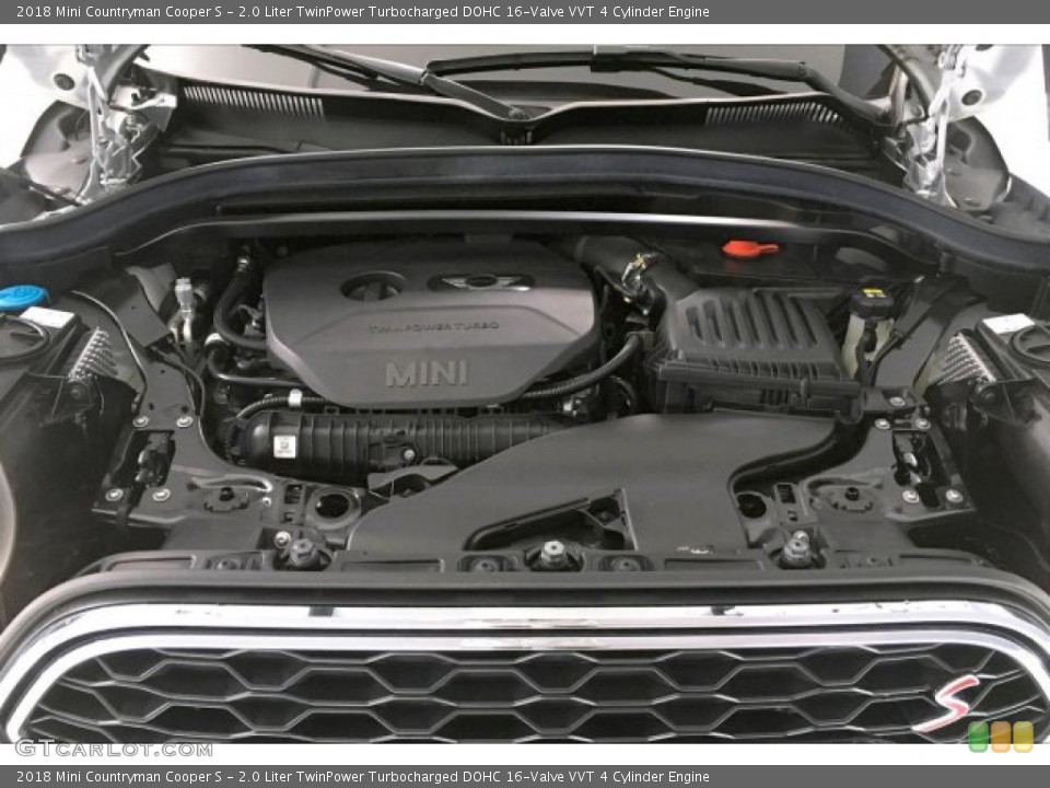2.0 Liter TwinPower Turbocharged DOHC 16-Valve VVT 4 Cylinder Engine for the 2018 Mini Countryman #136222013