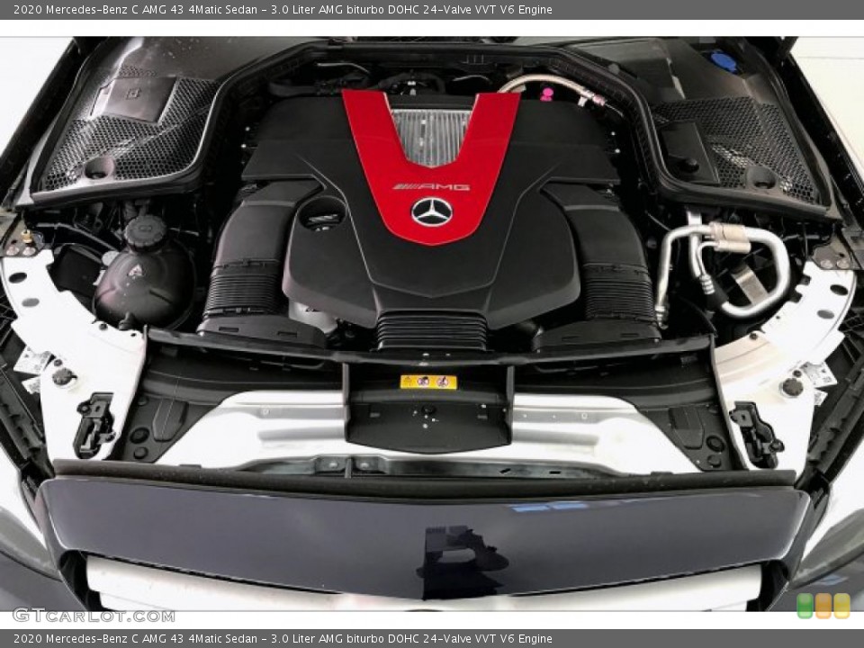 3.0 Liter AMG biturbo DOHC 24-Valve VVT V6 Engine for the 2020 Mercedes-Benz C #136230242
