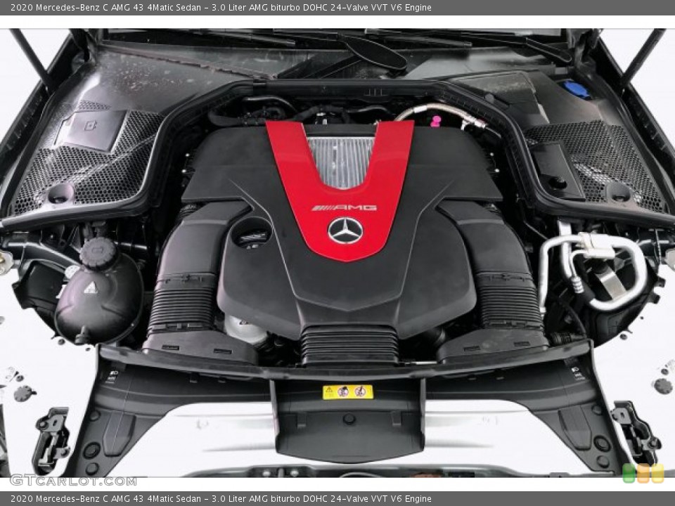 3.0 Liter AMG biturbo DOHC 24-Valve VVT V6 Engine for the 2020 Mercedes-Benz C #136230944