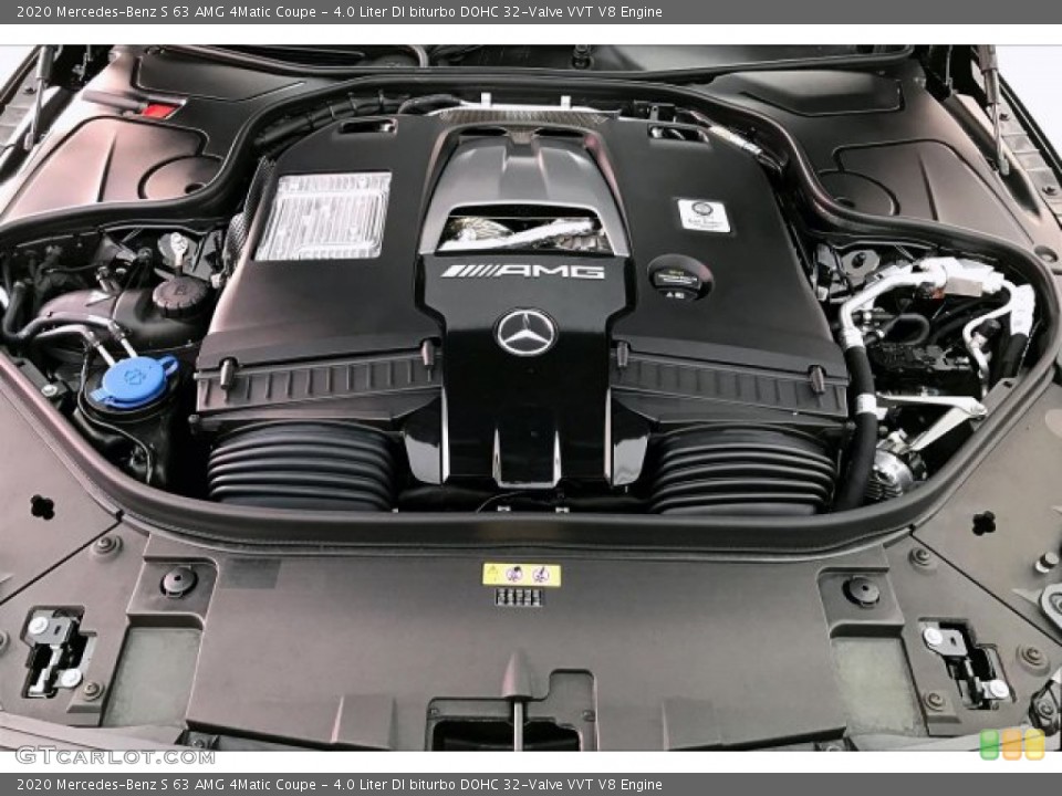 4.0 Liter DI biturbo DOHC 32-Valve VVT V8 Engine for the 2020 Mercedes-Benz S #136232630
