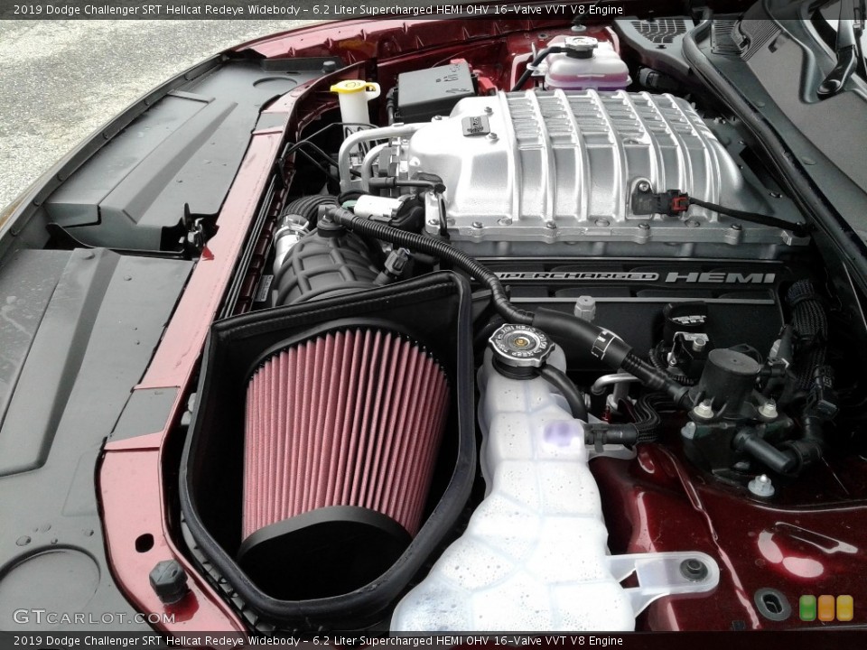 6.2 Liter Supercharged HEMI OHV 16-Valve VVT V8 Engine for the 2019 Dodge Challenger #136240031