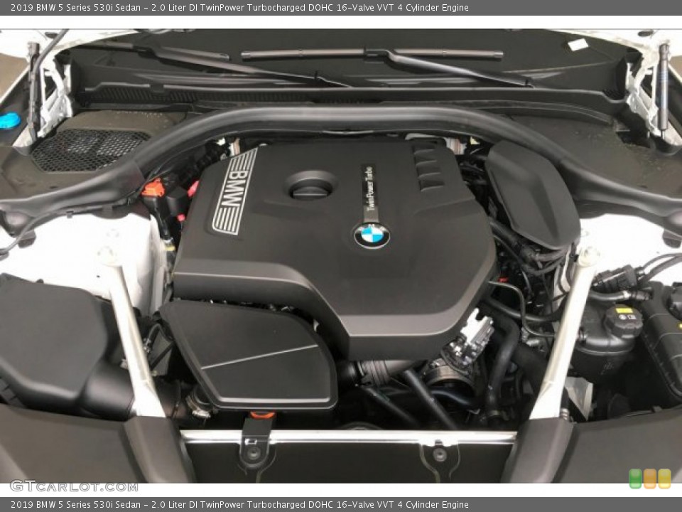 2.0 Liter DI TwinPower Turbocharged DOHC 16-Valve VVT 4 Cylinder Engine for the 2019 BMW 5 Series #136246489