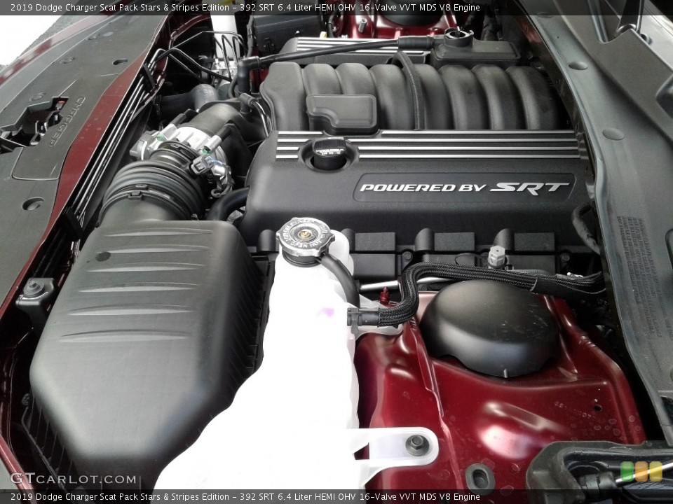 392 SRT 6.4 Liter HEMI OHV 16-Valve VVT MDS V8 Engine for the 2019 Dodge Charger #136255759