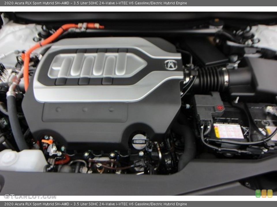 3.5 Liter SOHC 24-Valve i-VTEC V6 Gasoline/Electric Hybrid Engine for the 2020 Acura RLX #136284647