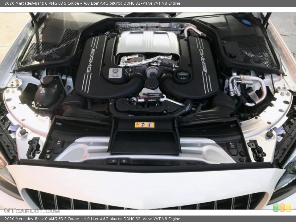 4.0 Liter AMG biturbo DOHC 32-Valve VVT V8 Engine for the 2020 Mercedes-Benz C #136295856